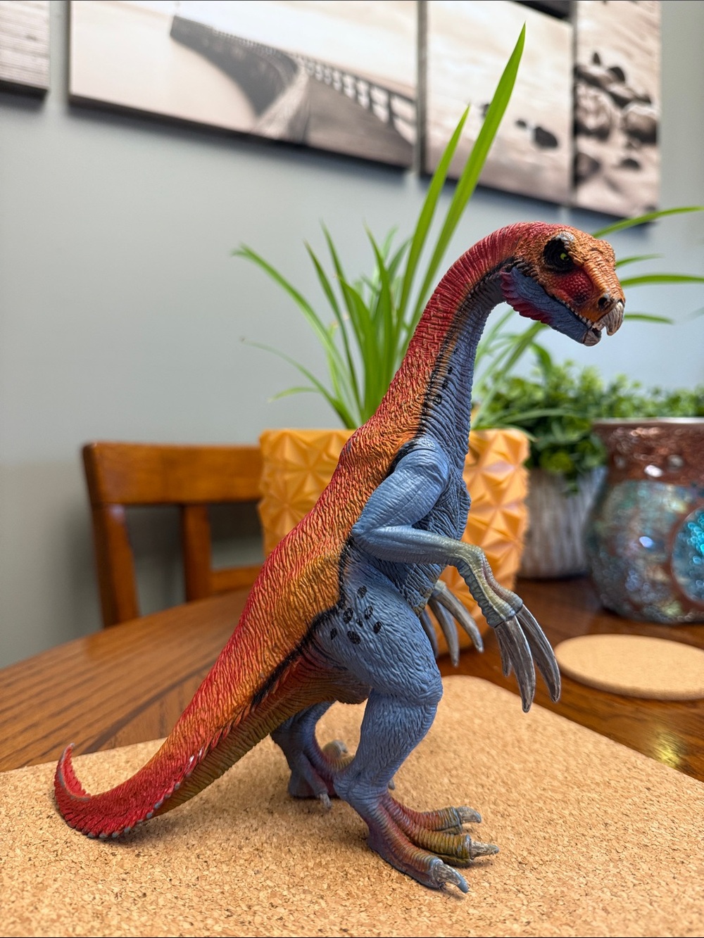 Dinosaur 2013 Action Figure Toy Schleich Therizinosaurus Jurassic Park Retired